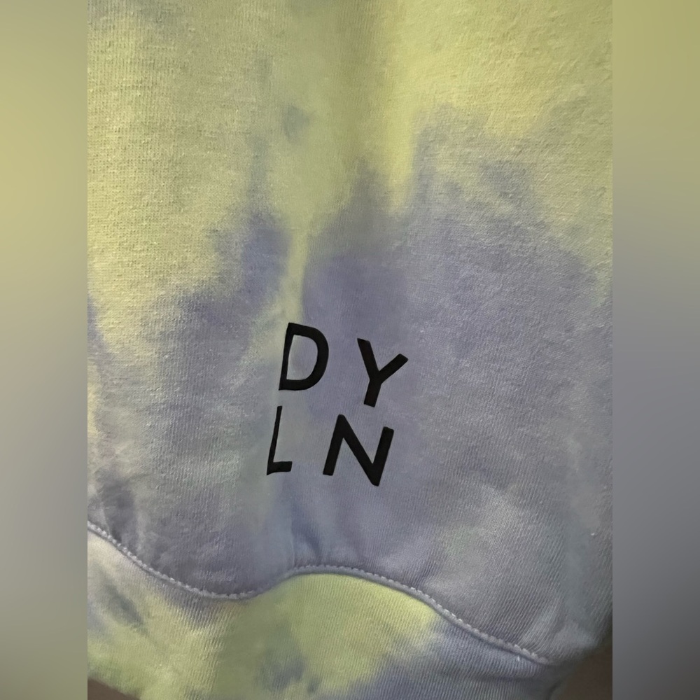 By.Dyln Xander Sweater in Sky Tie Dye New - Picture 6 of 13